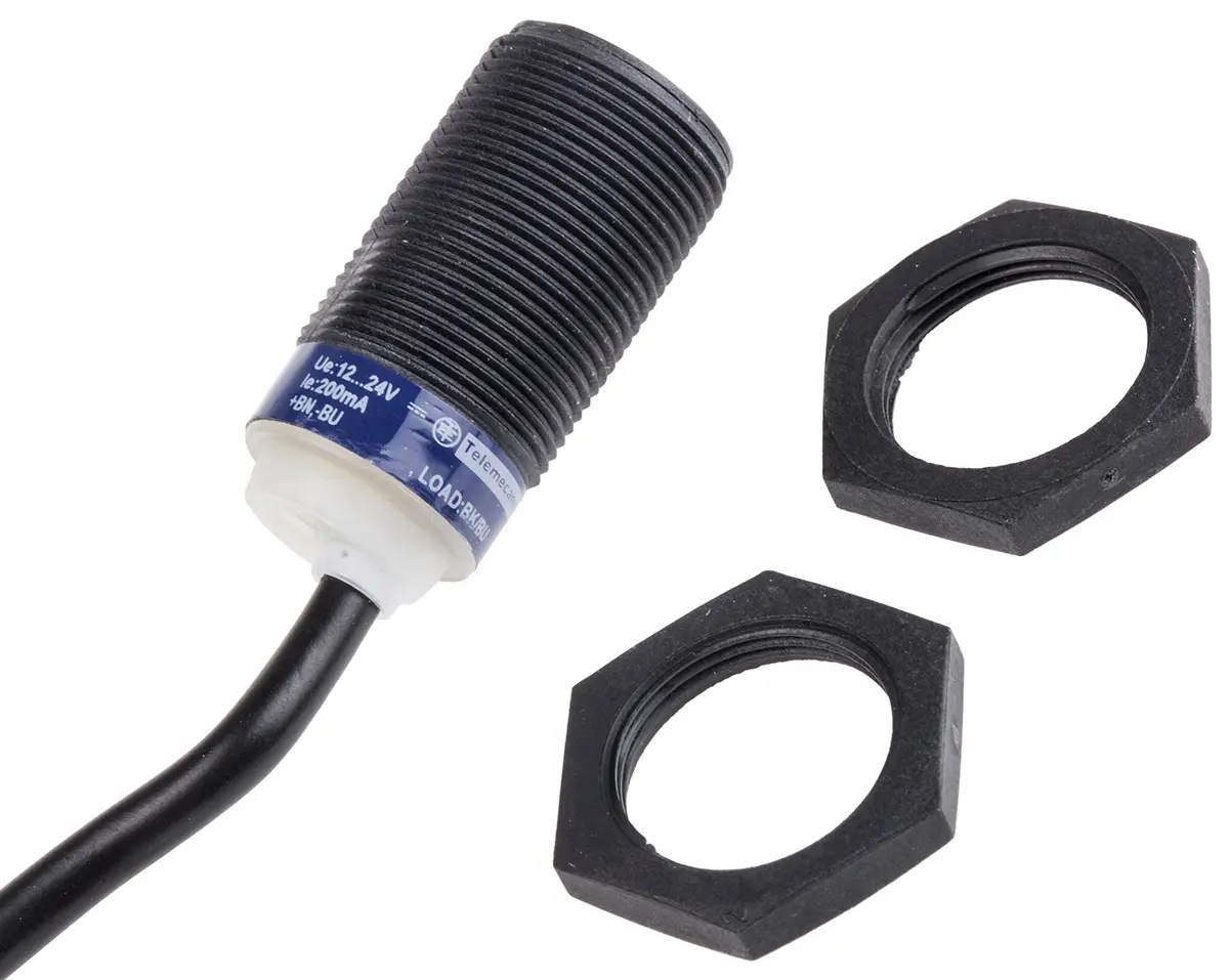 Produktfoto 1 von Telemecanique Sensors XS M18 Induktiver Näherungssensor, Gewinderohr PnP / 200mA 8 mm, IP68 36 V dc