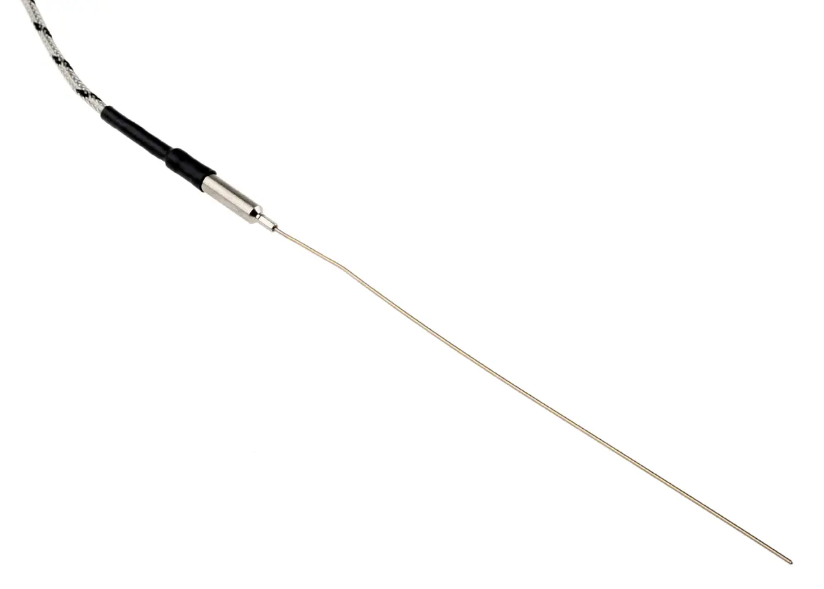 Produktfoto 1 von RS PRO Edelstahl 316 Thermoelement Typ J, Ø 1 mm x 150 mm → 400 °C