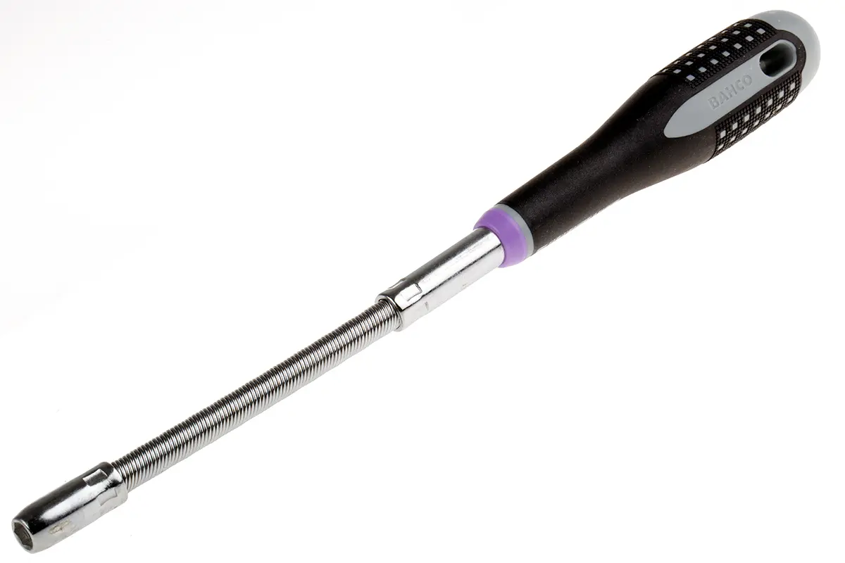 Produktfoto 1 von Bahco ESD-Sicherheit 6 mm Sechskant Steckschlüssel-Handgriff, Länge 272 mm / Klinge 150 mm