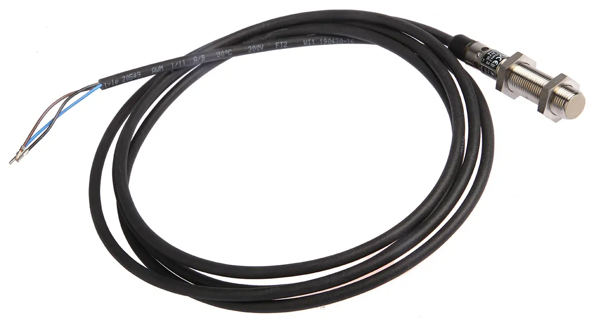 Produktfoto 1 von Pepperl + Fuchs M12 Näherungssensor Kapazitiv, Gewinderohr 4 mm PNP 10 → 36 V dc / 100 mA NO, IP65