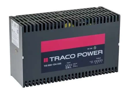 Produktfoto 1 von TRACOPOWER TIS DIN-Schienen Netzteil Schaltnetzteil 264V ac AC / 20 A 28V dc DC 500 W
