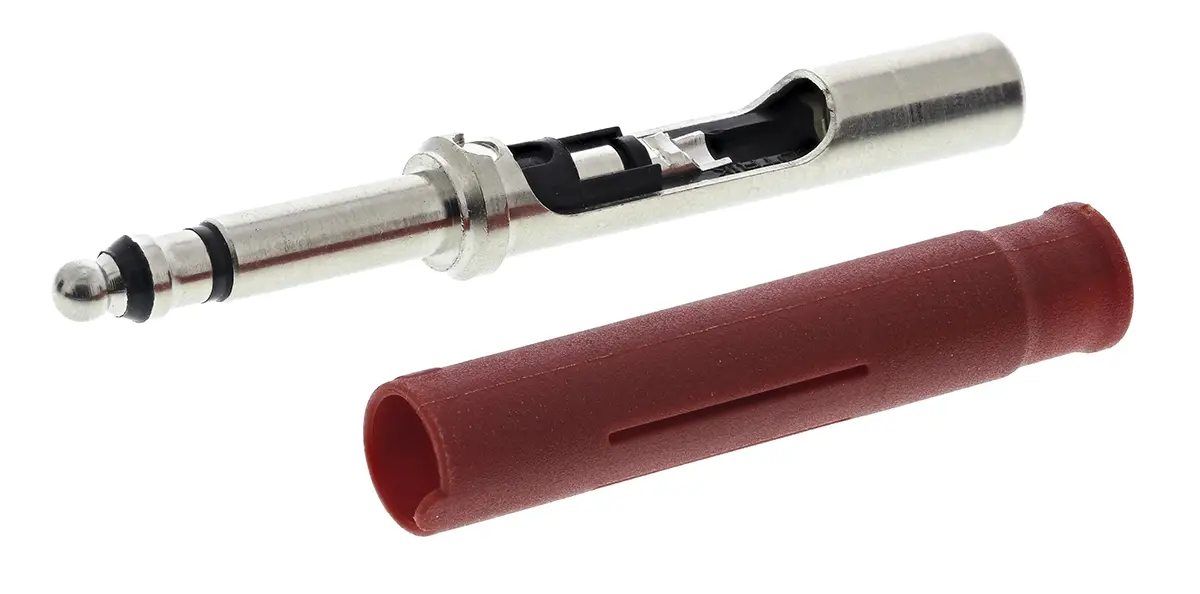 Produktfoto 1 von Neutrik Klinkenstecker 4.4 mm Gerade Kabel Stecker 1 Stereo 3A Crimpbefestigung