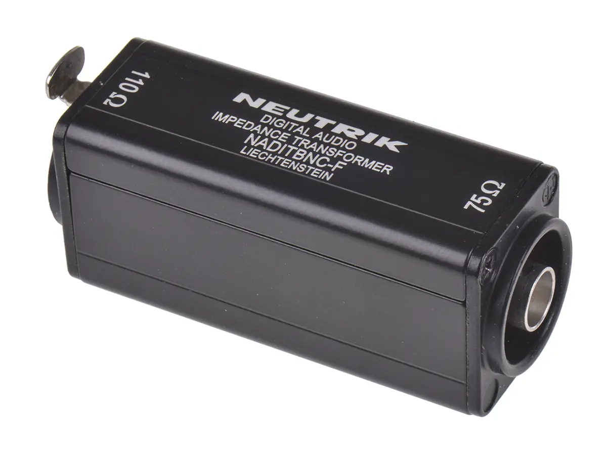 Produktfoto 1 von Neutrik Gerade 3-polig Fahrgestell Buchse Metallic Schwarz, Weiß, Schwarz XLR-Steckverbinder, 5 V