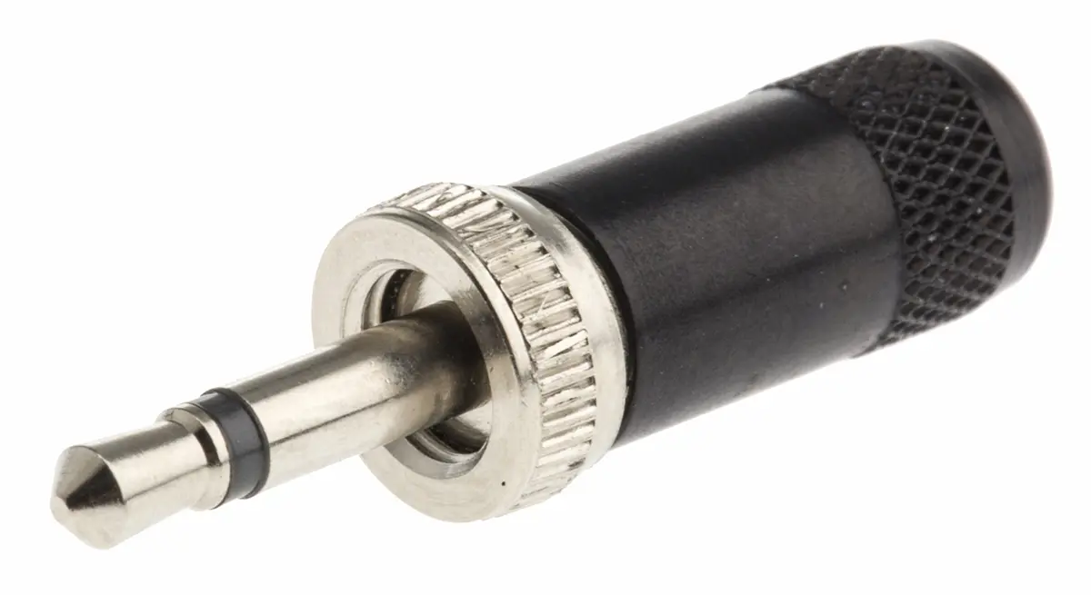 Produktfoto 1 von Switchcraft Klinkenstecker 2.5 mm Gerade Kabel Stecker 1 S/W Lot