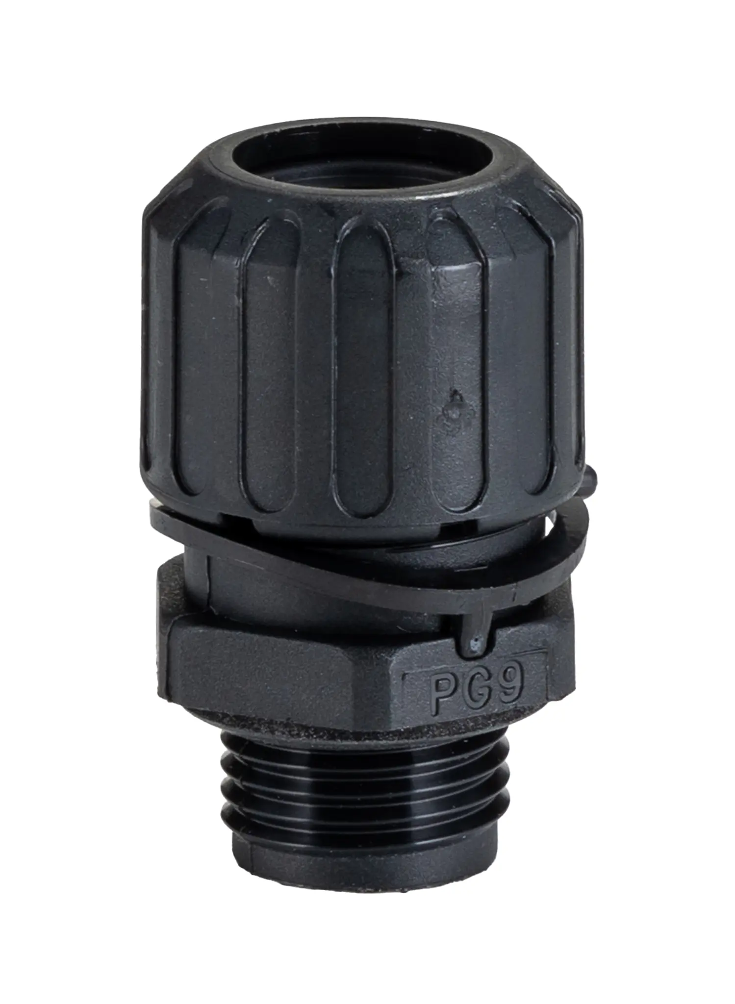Produktfoto 1 von Adaptaflex ASF Nylon 6.6 Kabelrohr Befestigung PG9 13 mm Schwarz Schwarz-Finish IP40, IP66, IP68, IP69K