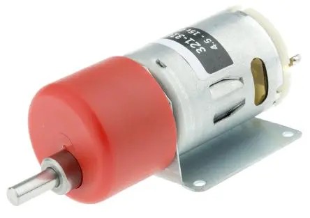 Produktfoto 1 von RS PRO 919D Bürsten-Getriebemotor DC-Getriebemotor bis 29 Ncm 50:1, 12V dc / 19.8 W, 290U/min, Wellen-Ø 6 mm, 39mm x 76
