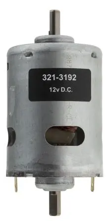 Produktfoto 1 von RS PRO M. Getriebe Gleichstrommotor bis 92.13 mNm, 12V dc / 80.16 W, 8311U/min, Wellen-Ø 6.35 mm, 51.8mm x 69 mm x 13.2