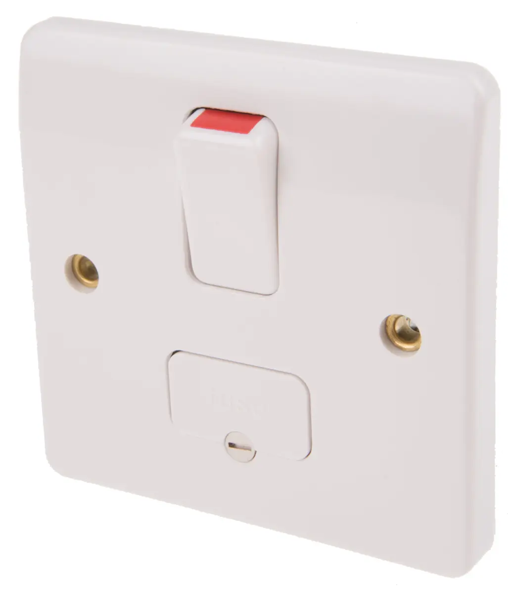 Produktfoto 1 von MK Electric Gesicherte Abzweigdose 1 Ausbrüche Geschaltet 12.5 mm min. 250 V ac 13 A