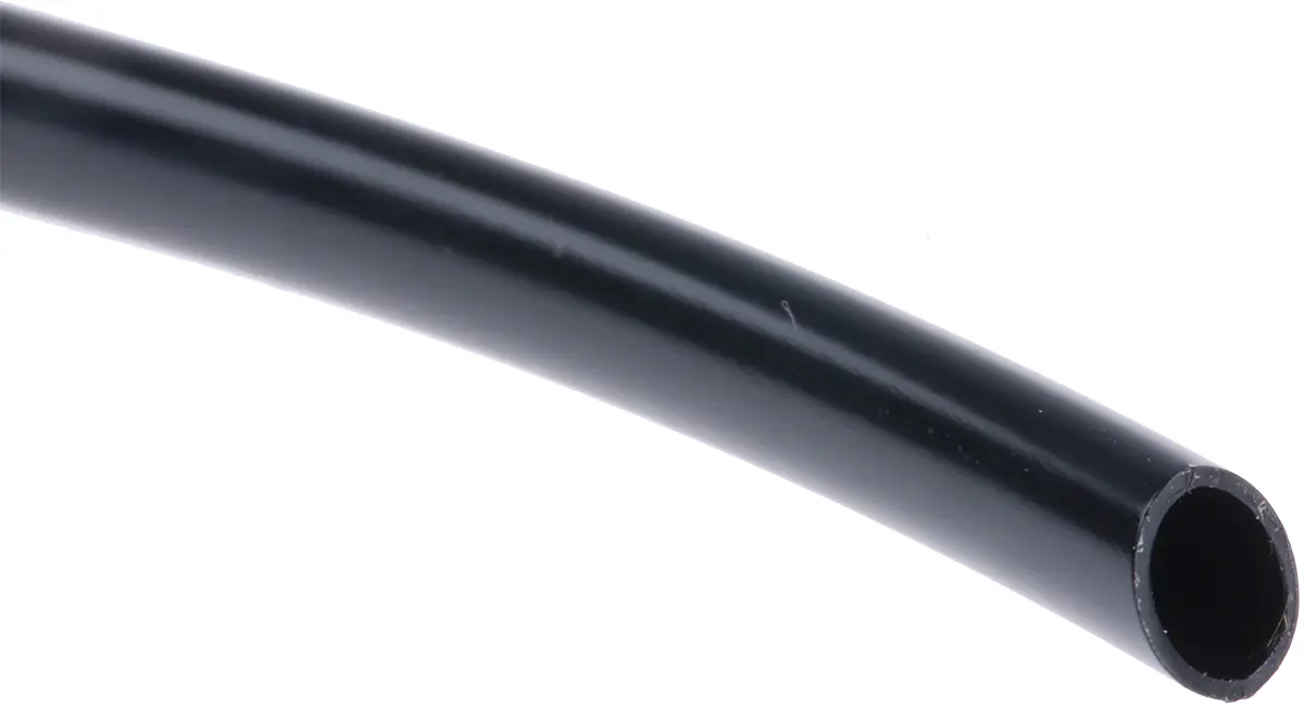Produktfoto 1 von SES Sterling Plio-Super Kabelschlauch Schwarz PVC für Kabel-Ø 4mm bis 5mm, Länge 50m
