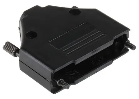 Produktfoto 1 von MH Connectors MHDTPPK D-Sub-Gehäuse Gerade, 25-polig, D: D-Sub-Gehäuse Zugentlastung, Schwarz, Größe B, aus ABS