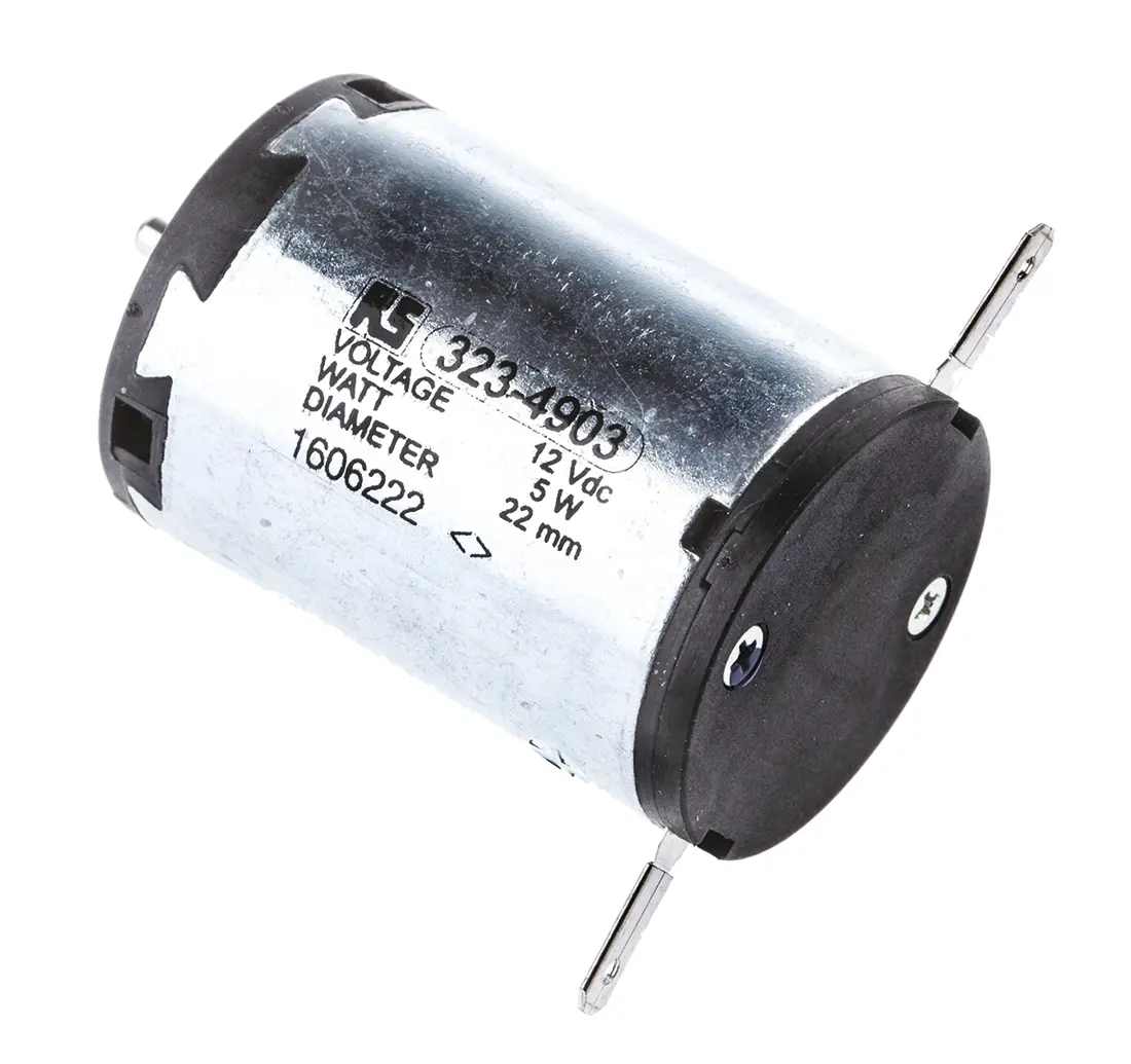 Produktfoto 1 von Maxon Max 22 Gleichstrommotor bis 6.25 mNm 1:1, 5 V / 5 W, 16000 rpm, Wellen-Ø 22 mm, 22 mm x 31.9 mm x 4.9 mm