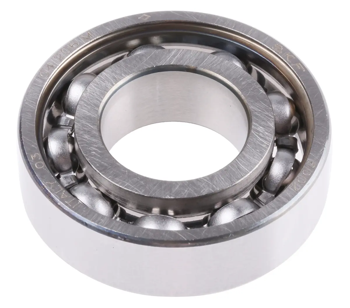 Produktfoto 1 von SKF 1-reihig Kugellager glatt, Innen-Ø 15 mm / Außen-Ø 32 mm Außen-ø , Breite 9 mm