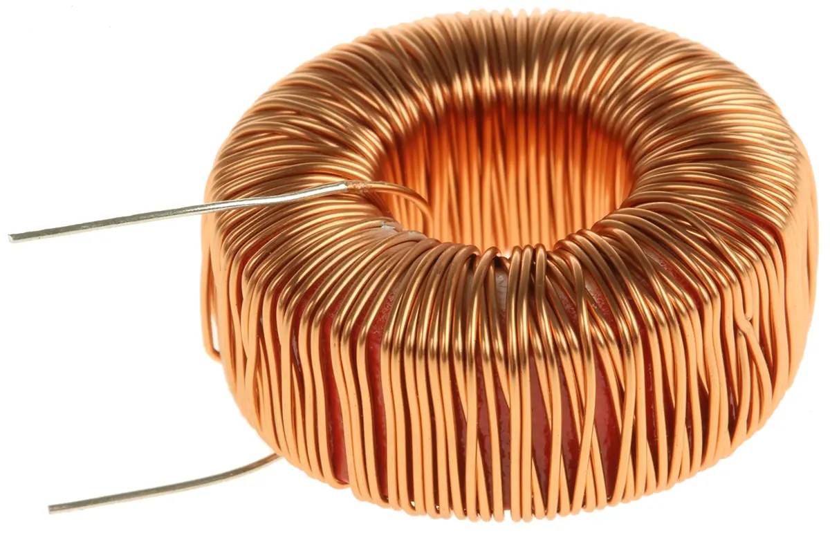 Produktfoto 1 von Wurth Elektronik WE-SI Speicherdrossel Induktivität, Ferrit-Kern, 1.619 mH, 1.8 A, Anschlusskabel / R-DC 480 mΩ, max.