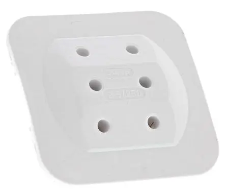 Produktfoto 1 von Kopp Adapter Europa Europa 3 Wege Adapter 2.5A