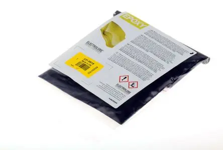 Produktfoto 1 von Electrolube ER2183 Epoxidharz-Kleber Epoxidharz, Aushärtung 24 h, Aushärtung 7 h Beutel 250 g Schwarz