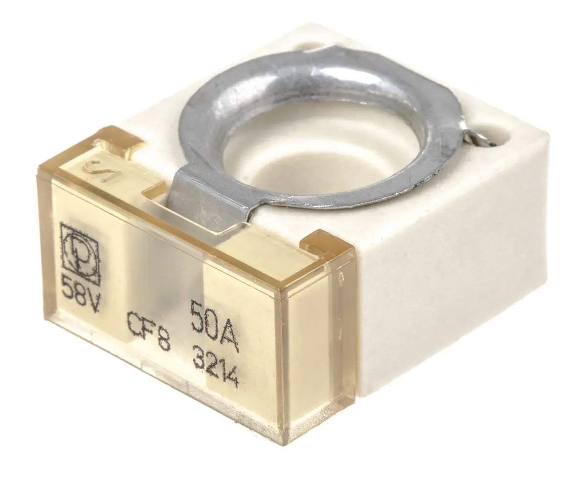 Produktfoto 1 von Littelfuse Kfz Sicherung, Grau, Weiß Zustandsanzeige, 50 A, 58 V dc