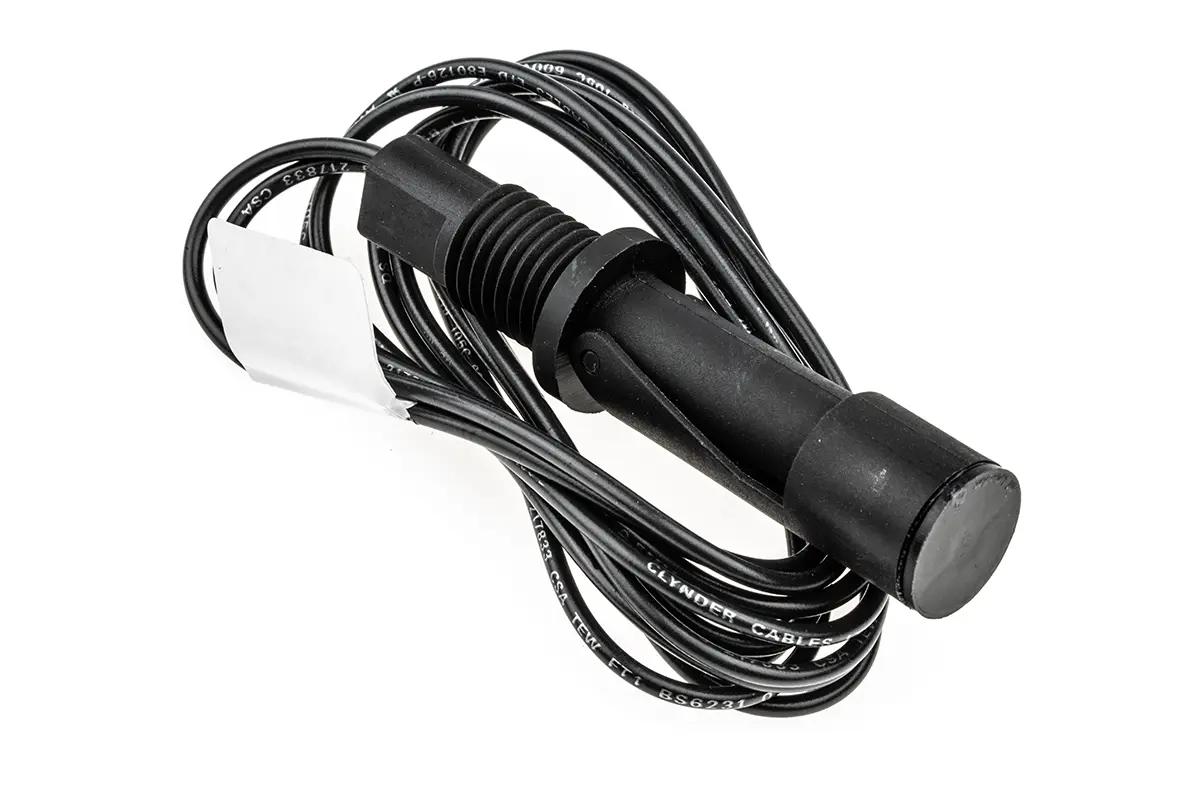 Produktfoto 1 von Sensata / Cynergy3 RSF70 Schwimmerschalter Horizontal Nitrilkautschuk (NBR) 120 V dc, SPNO, -20 °C 240 V ac → 75 °C, mit