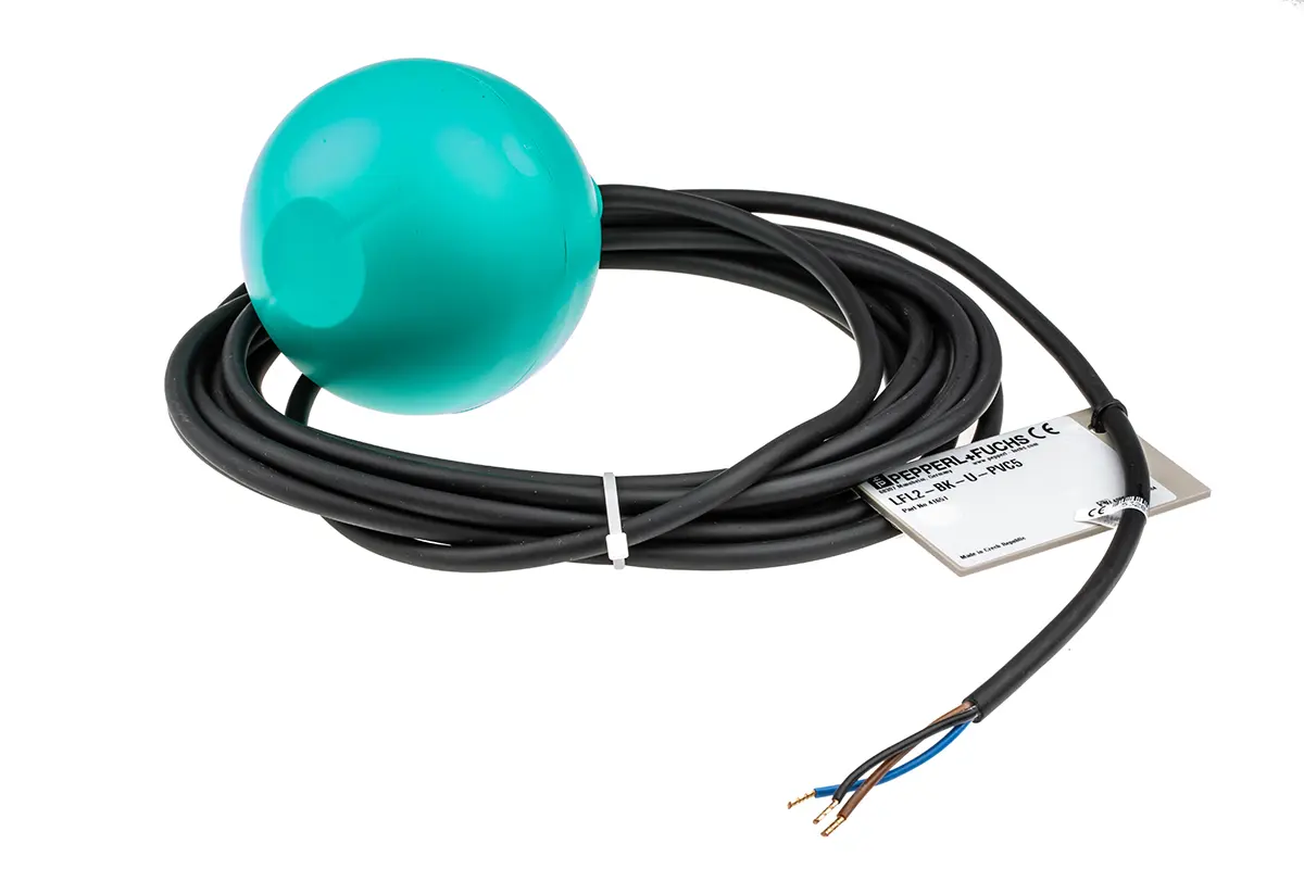 Produktfoto 1 von Pepperl + Fuchs LFL2 Schwimmerschalter Horizontal 150 V dc, Direkt belastbar, -20 °C 250 V ac → 70 °C, mit 5 m Leitung