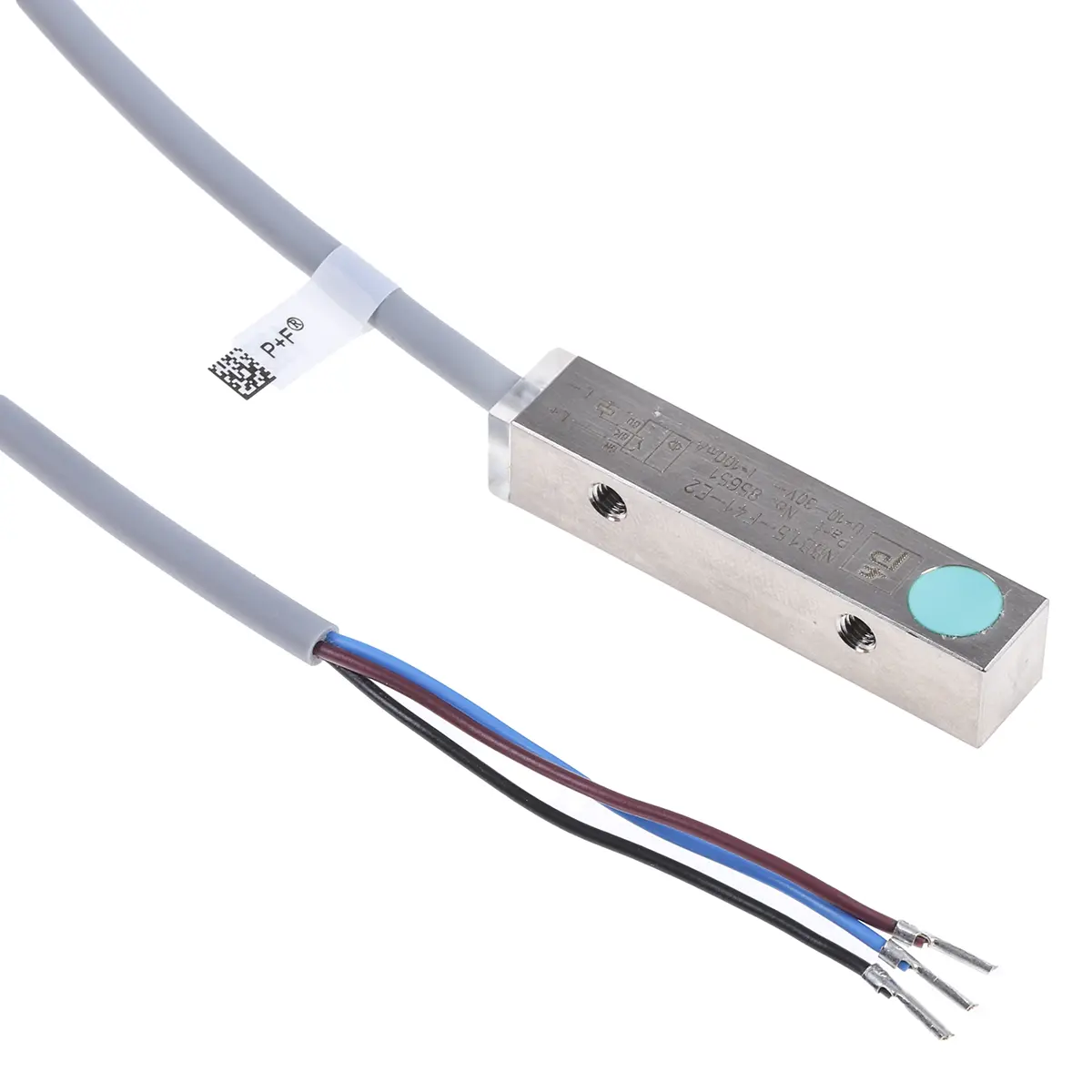 Produktfoto 1 von Pepperl + Fuchs M8 Induktiver Näherungssensor, Kubisch PnP / 100mA 1.215 mm, IP67 30 V dc