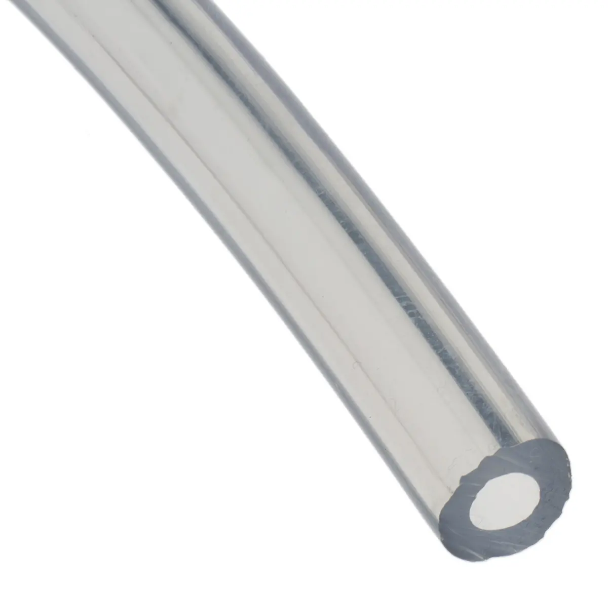Produktfoto 1 von RS PRO Schlauch, Ø 6.3mm 12mm Klar PUR Übertragung 10 bar für Labor x 25m