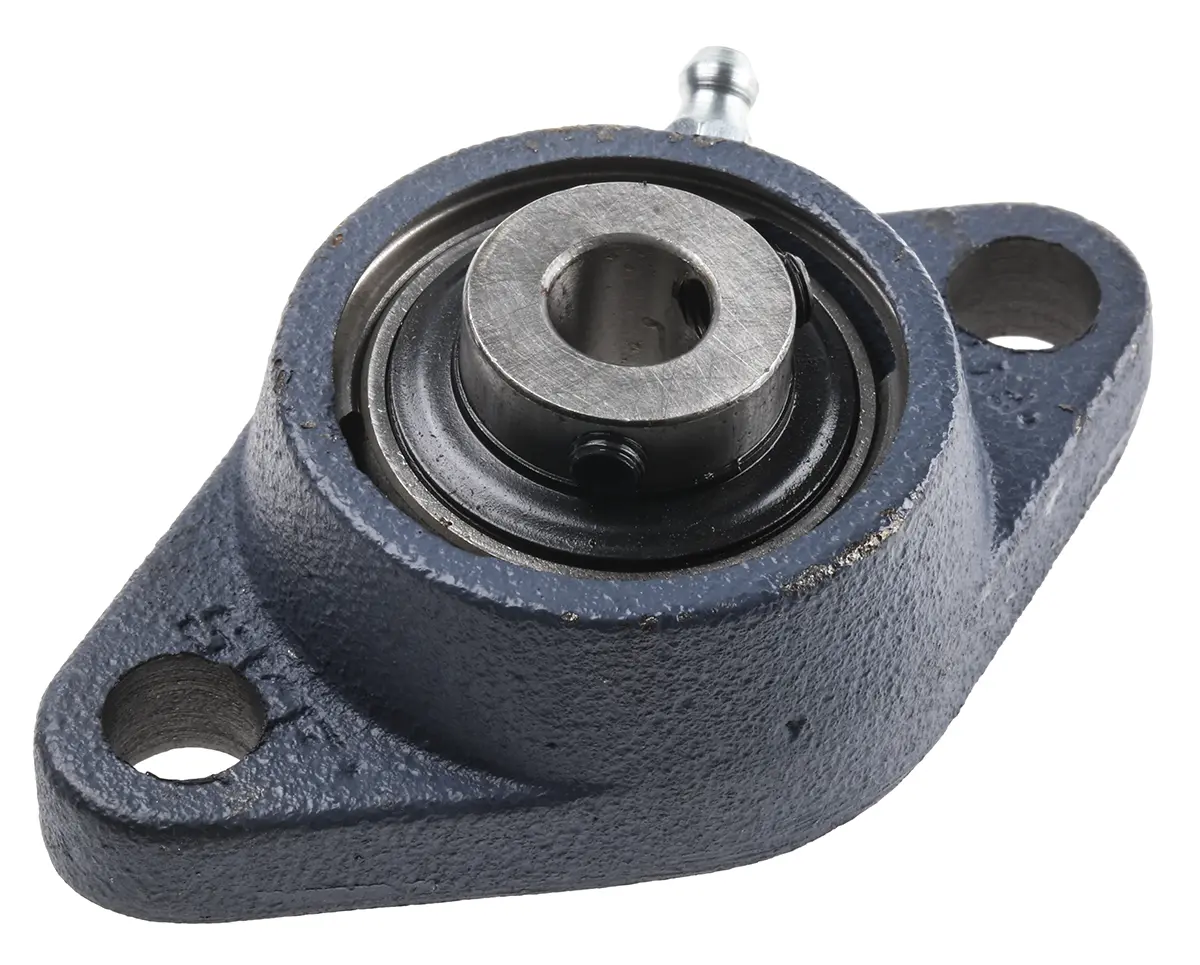 Produktfoto 1 von SKF 2-Loch Lagereinheit aus Gusseisen, Innen-Ø 12 mm, 57 mm x 98.5 mm