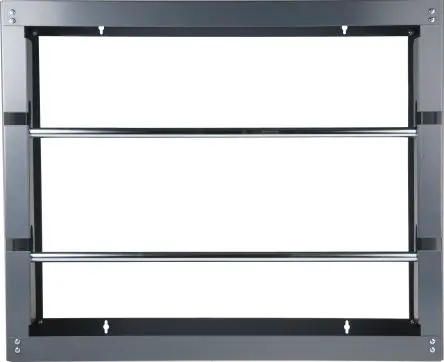 Produktfoto 1 von RS PRO Kabelregal Kabelregal, 2 Regale, 546 mm 149mm 664 mm Stahl