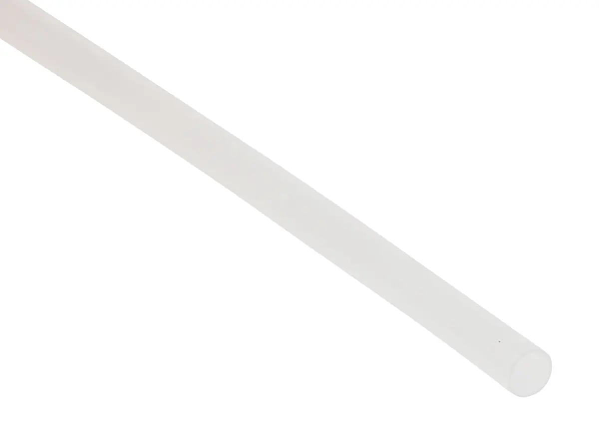 Produktfoto 1 von TE Connectivity TFER Wärmeschrumpfschlauch, Fluorpolymer Teflon Klar, Ø 2 mm Schrumpfrate 3.2:1, Länge 1.2m