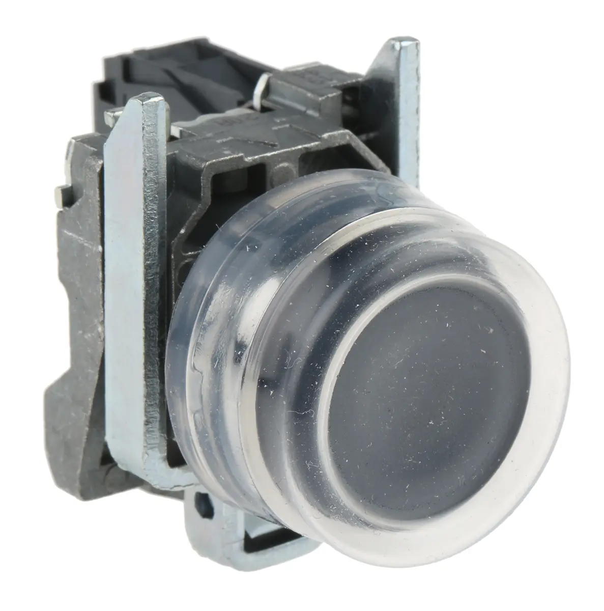 Produktfoto 1 von Schneider Electric Harmony Druckschalter Schwarz Federrückstellung Panel Ø 22 mm, SPST, IP66, IP67