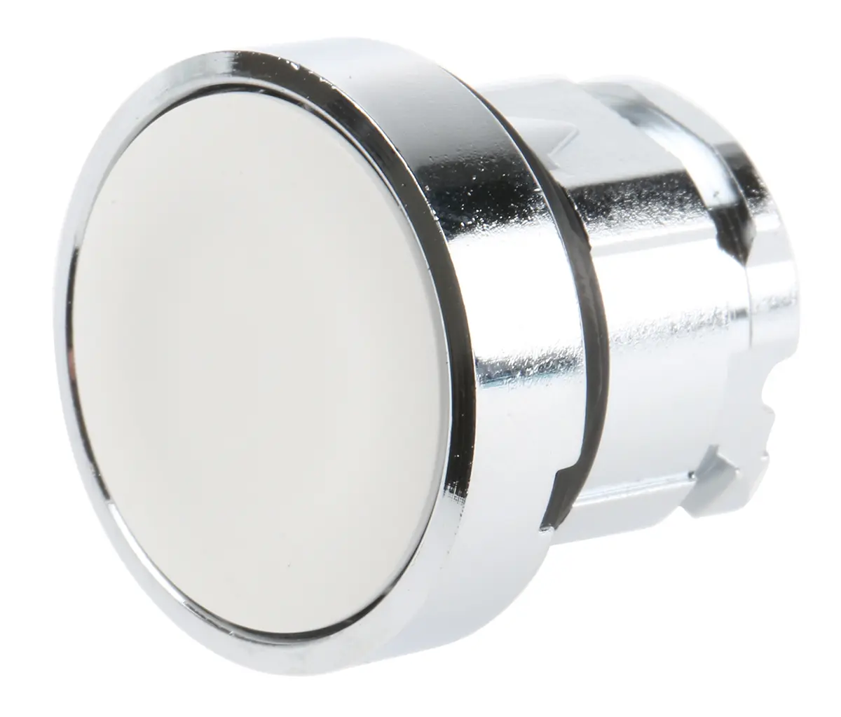 Produktfoto 1 von Schneider Electric Harmony Drucktastenkopf Ø 22 mm, Weiß Tastend Rund Rund Metall, IP66