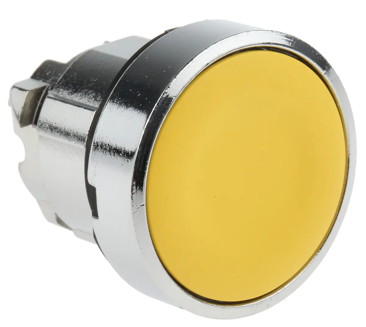 Produktfoto 1 von Schneider Electric Harmony Drucktastenkopf Ø 22 mm, Gelb Tastend Rund Rund Metall, IP66