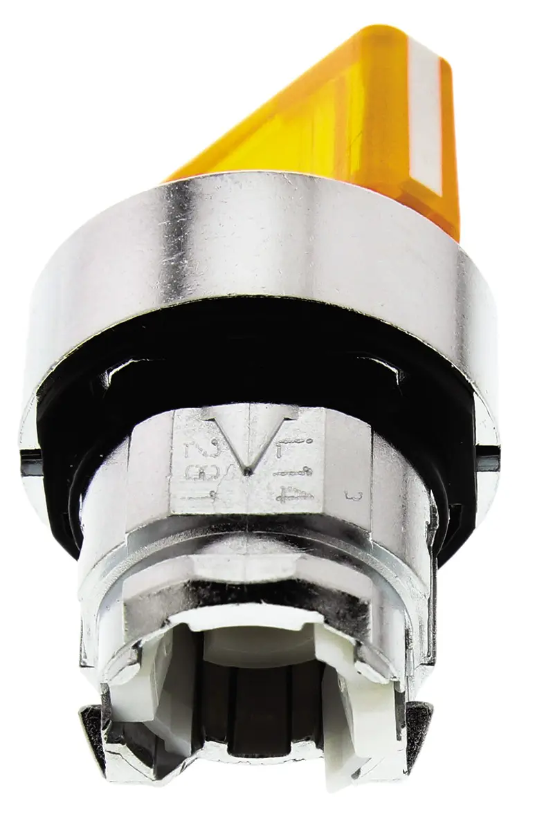 Produktfoto 1 von Schneider Electric Harmony XB4 Wählschalterkopf Beleuchtet Orange 2-Positionen 22mm Standardgriff Rastend