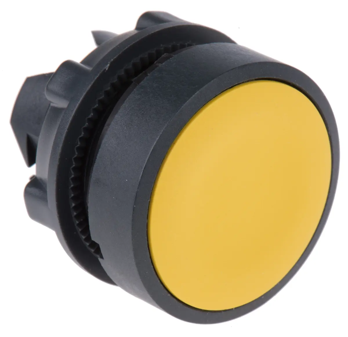 Produktfoto 1 von Schneider Electric Harmony Drucktastenkopf Ø 22 mm, Gelb Federrückstellung Rund Rund Kunststoff, IP66