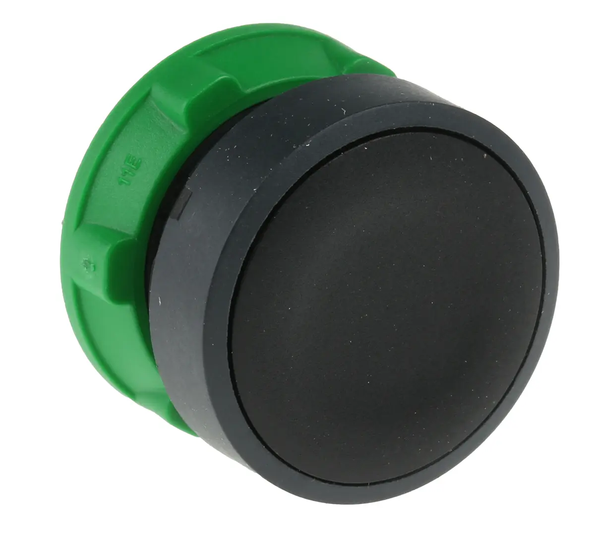 Produktfoto 1 von Schneider Electric Harmony Drucktastenkopf Ø 22 mm, Schwarz Federrückstellung Rund Rund Kunststoff, IP66