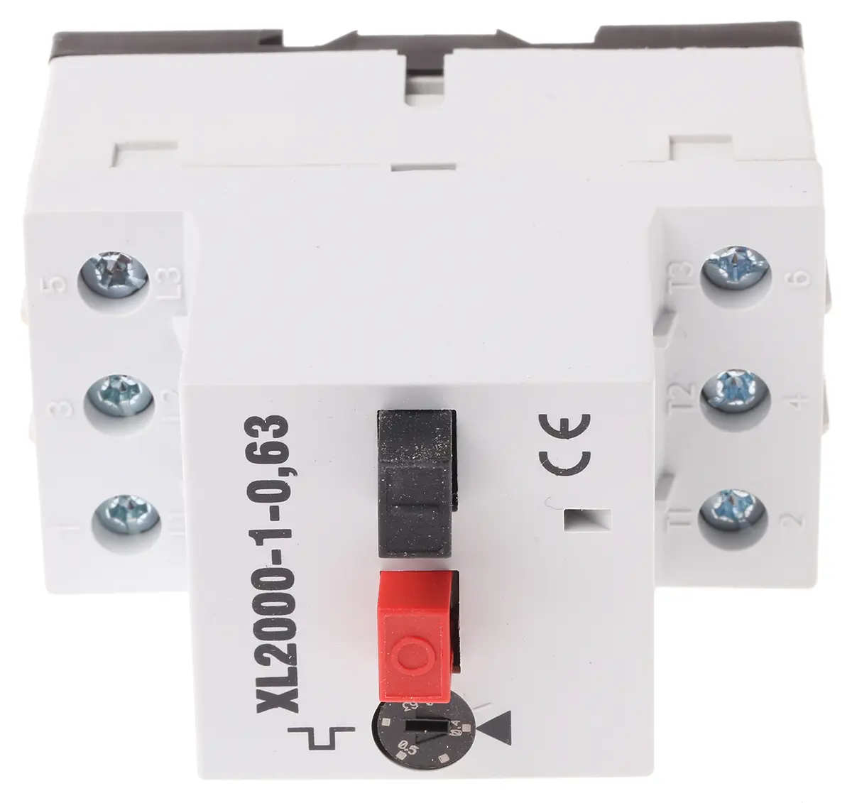 Produktfoto 1 von RS PRO Motorschutzschalter, 0,4 → 0,6 A 80mm x 45mm
