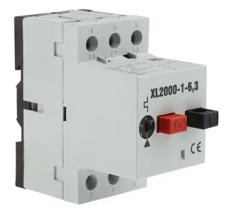 Produktfoto 1 von RS PRO XL2000 Motorschutzschalter, 4A, 6 A Schutzschalter 80mm x 45 mm Motorschutzschalter mit Strom