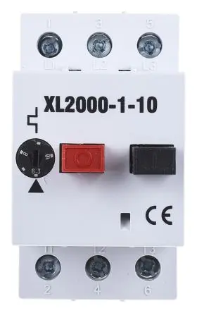 Produktfoto 1 von RS PRO XL2000 Motorschutzschalter, 10A, 6 A Schutzschalter 80mm x 45 mm Motorschutzschalter mit Strom