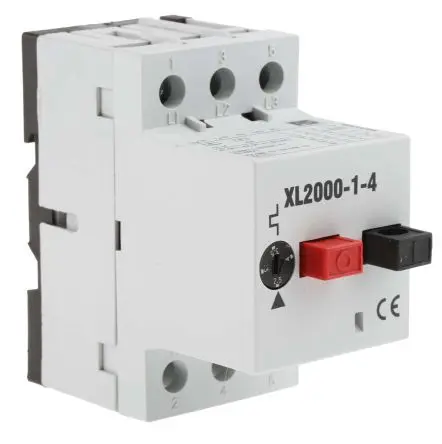 Produktfoto 1 von RS PRO XL2000 Motorschutzschalter, 2.4A, 4 A Schutzschalter 80mm x 45 mm Motorschutzschalter mit Strom