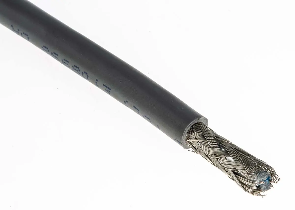 Produktfoto 1 von Belden 9841 Datenkabel, 1-paarig 0.2 mm² 152 m Ø 5.9 mm Polyvinylchlorid isoliert Silber
