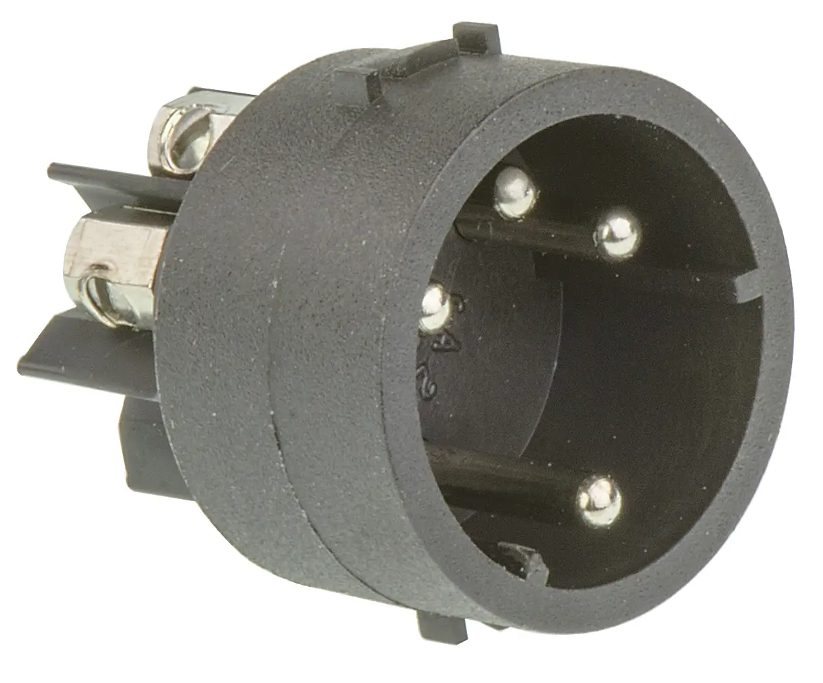 Produktfoto 1 von Bulgin Steckverbindereinsatz Stecker für Mini Buccaneer-Steckverbinder, Schraubbefestigung