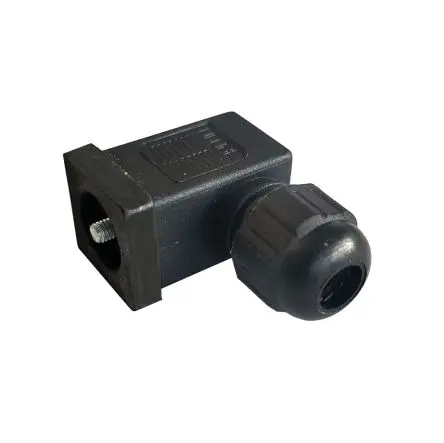 Produktfoto 1 von Gefran DIN 43650 Ventilsteckverbinder DIN 43650 Buchse / 250V, PG9 Schraubanschlussklemme, Schwarz