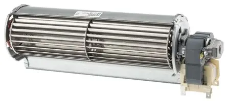 Produktfoto 1 von ebm-papst QLZ Zentrifugallüfter, Tangential, 230V ac, AC 96 mm, 33 dB 317mm, 1100 U/min 83 mm, Hülse