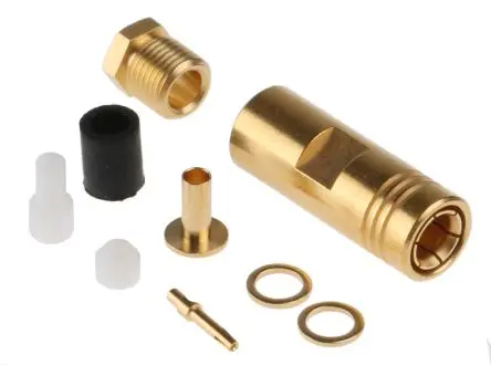Produktfoto 1 von Radiall SMB Stecker Koaxialsteckverbinder SMB-Steckverbinder, Kabel, für RG174, RG179, RG187, RG188, RG-316-Kabel, 50 Ω