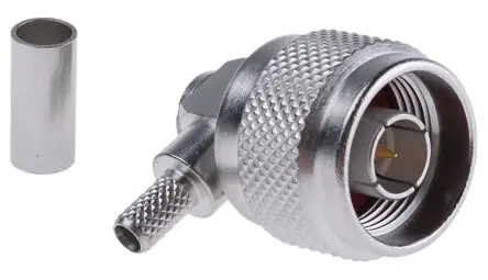 Produktfoto 1 von Radiall N Stecker Koaxialsteckverbinder N-Steckverbinder, Kabel, für RG-141, RG58-Kabel, 50 Ω Crimpbefestigung,