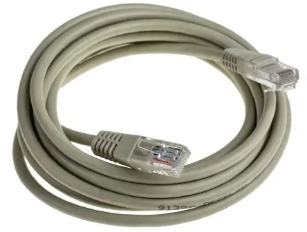 Produktfoto 1 von Decelect Cat5e Ethernet-Kabel, 3 m, Grau Ungeschirmt Ungeschirmt, Polyvinylchlorid