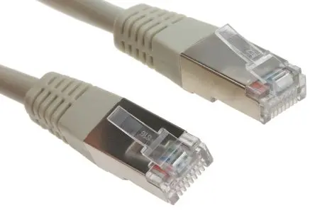 Produktfoto 1 von Decelect Cat.5 Ethernet-Kabel, 2 m, Grau Abgeschirmt, Polyvinylchlorid