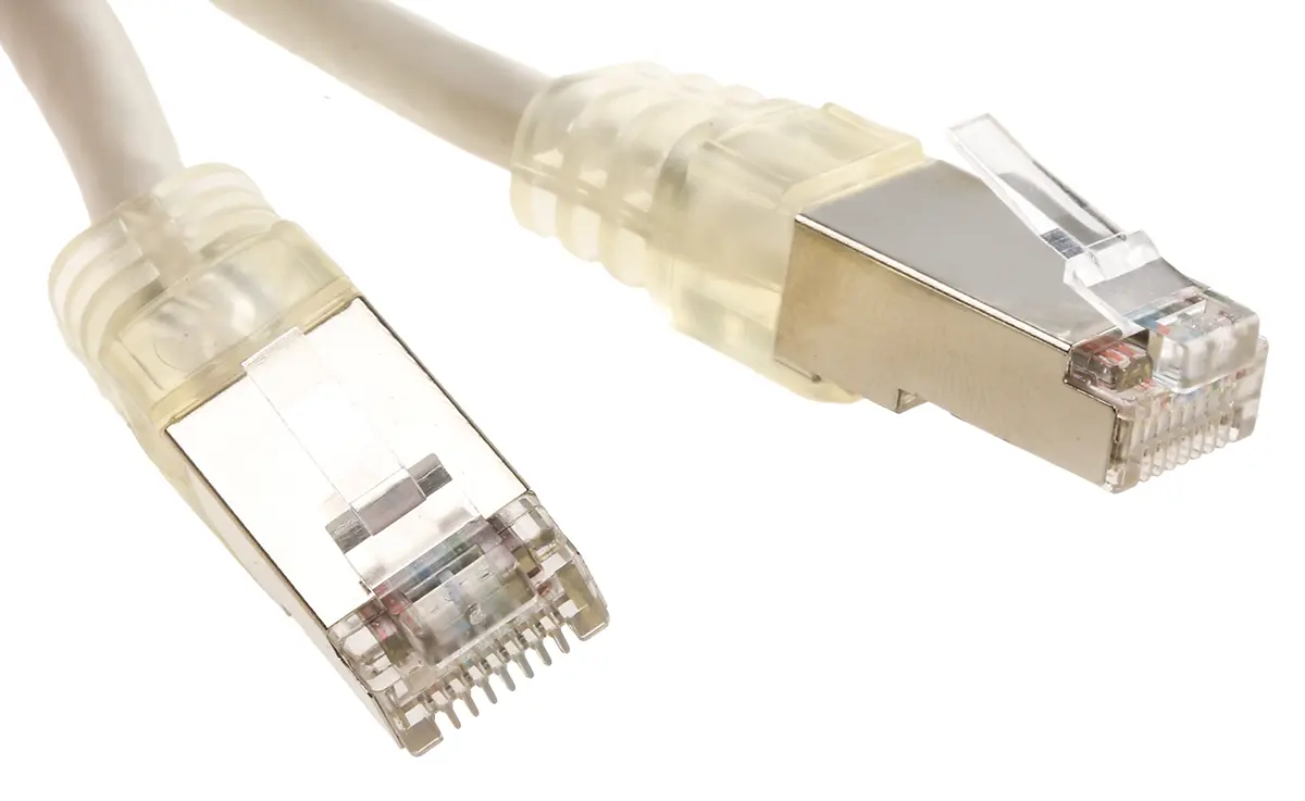 Produktfoto 1 von Decelect CR503B Cat.5 Ethernet-Kabel, 4 m, Grau Abgeschirmt