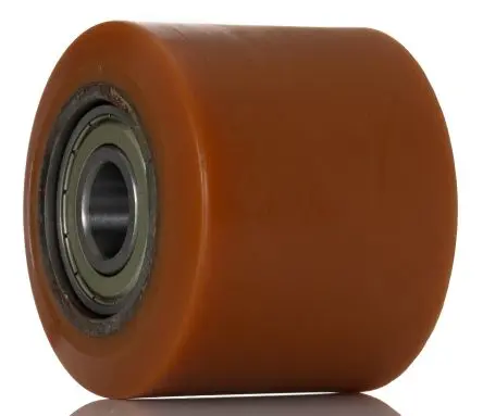 Produktfoto 1 von LAG Rollwagenrolle Orange, Mat. Polyurethan, 700 kg Ø 82 mm, B. 70 mm