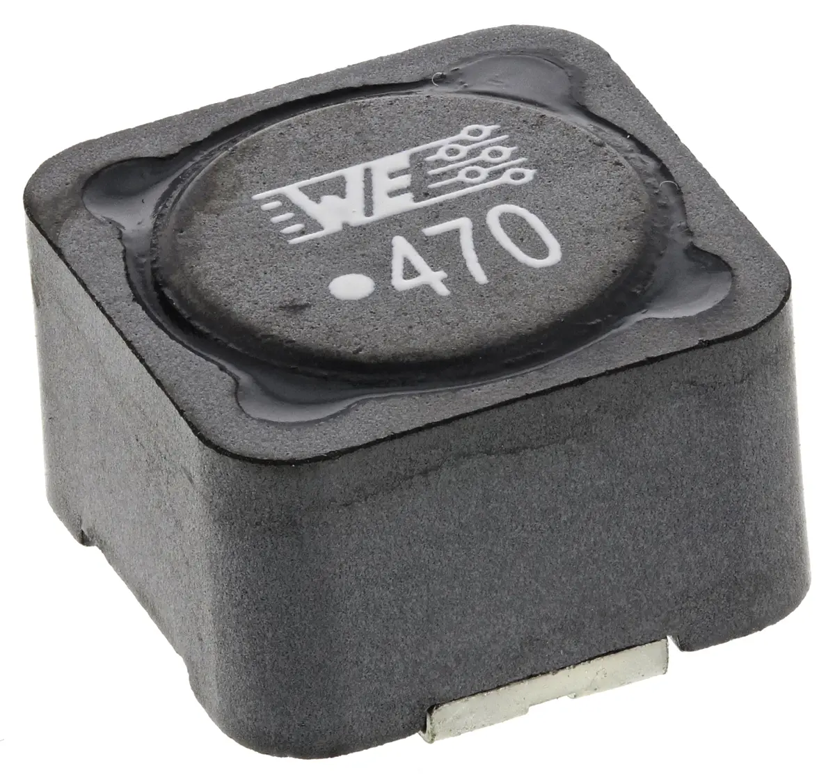 Produktfoto 1 von Wurth Elektronik WE-PD Drosselspule Ja, 47 μH 2.7 A AEC-Q200 mit Ferrit-Kern, 1280 Gehäuse ±20 % Drahtgewickelt 12 mm,
