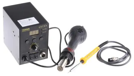 Produktfoto 1 von Antex Electronics 760RWK Heißluftstation, Typ G Entlöten/Heißluft 50 W / 230V, 1-Kanal LCD