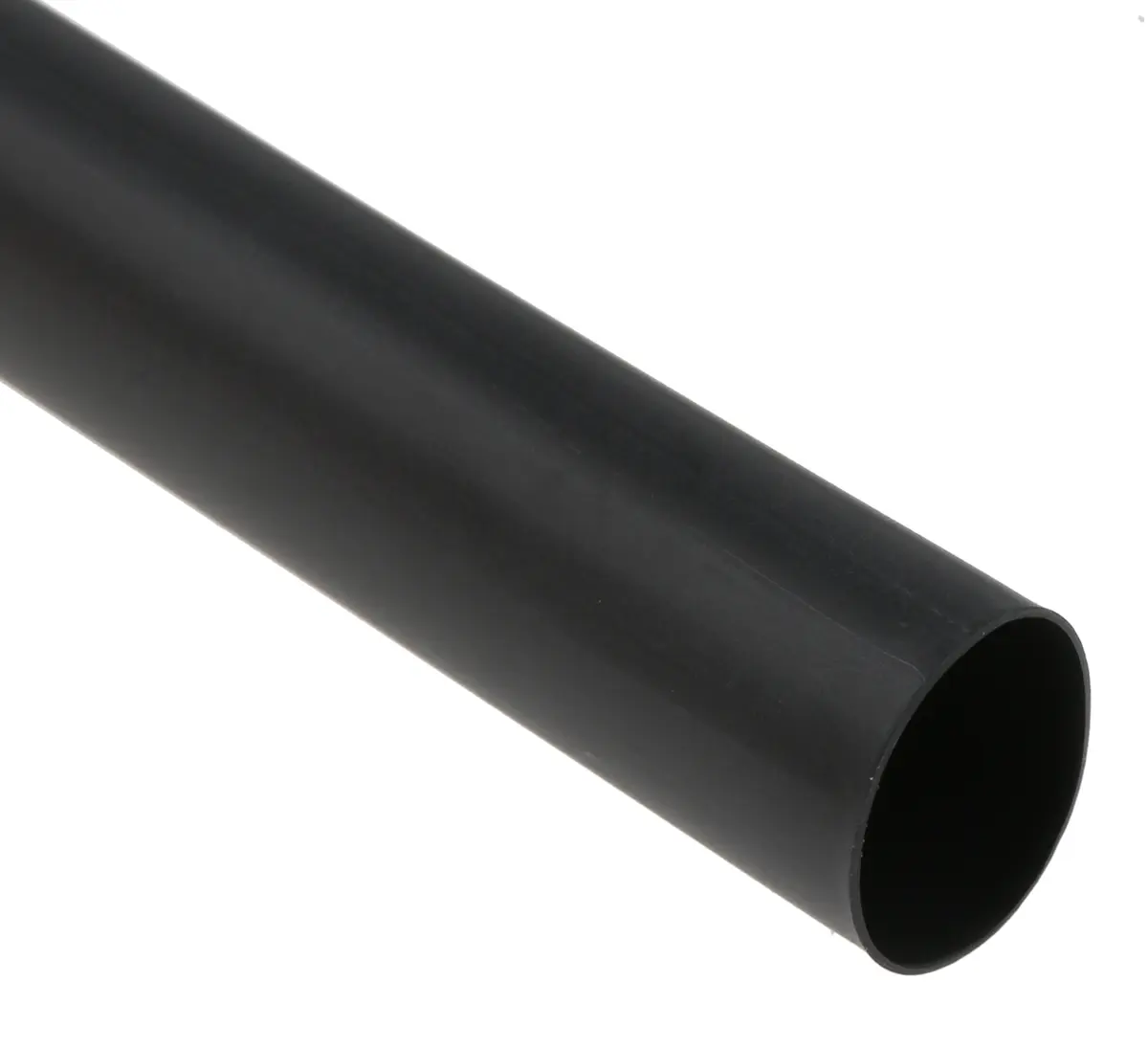 Produktfoto 1 von TE Connectivity HTAT Wärmeschrumpfschlauch, Polyolefin vernetzt Schwarz, Ø 12 mm Schrumpfrate 4:1, Länge 1.2m